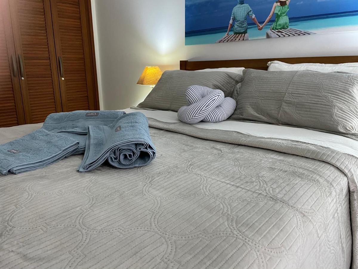 Flat Capitania Varam Praia De Pitangueiras Ap 53 Guaruja Bagian luar foto